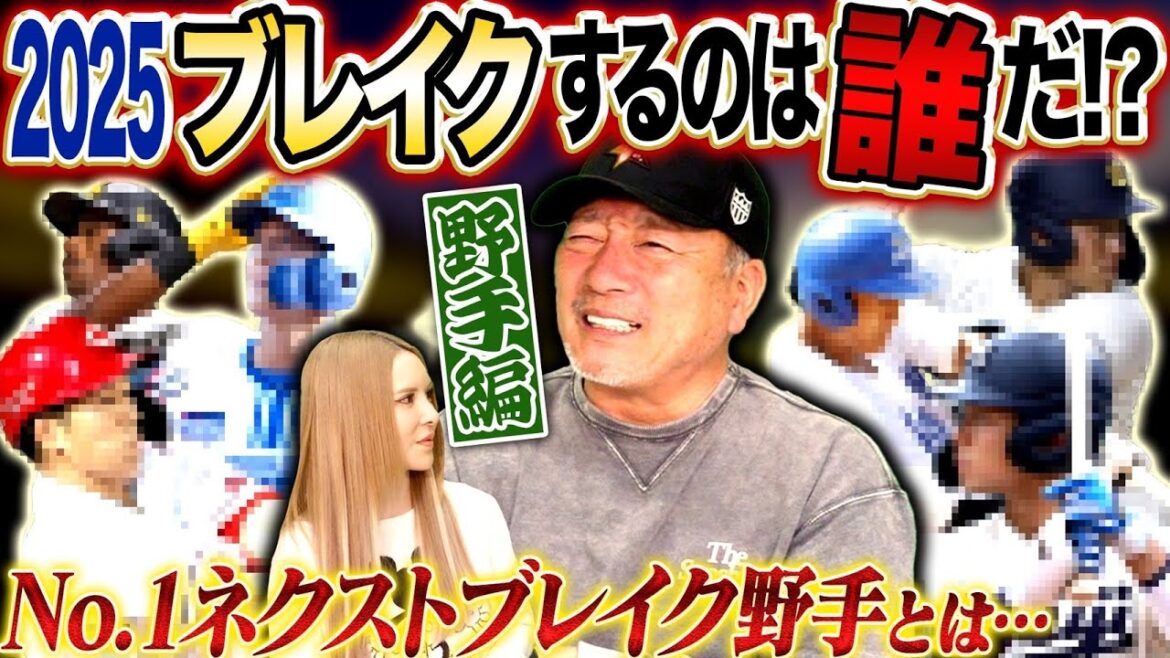 【NEXTブレイク野手編】”まだまだ荒削りだが将来性抜群の大砲‼︎”高木豊が期待するNEXTブレイク野手について語ります【プロ野球】
