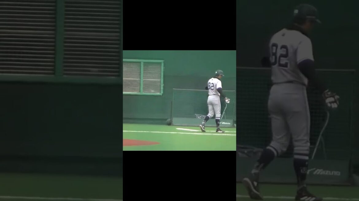 ウレーニャ ライトへ2ランホームラン（ ヤクルトスワローズ対 読売ジャイアンツ2024年3月28日）