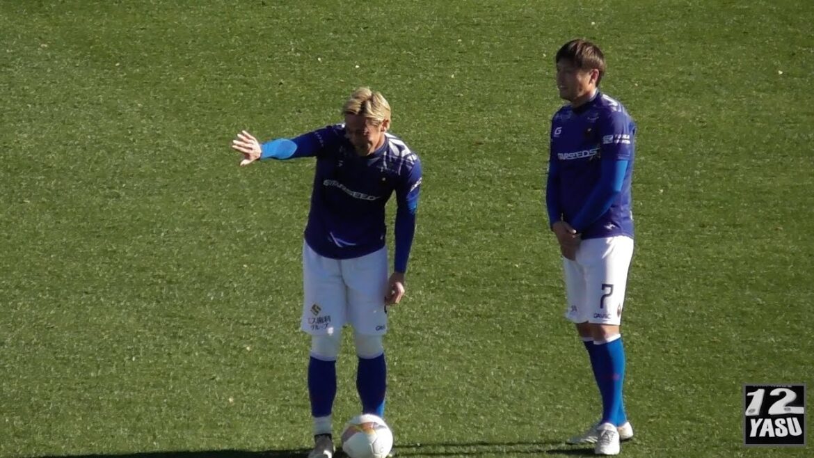 2024.12.15 松井大輔 引退試合【フリーキック】本田 圭佑 選手