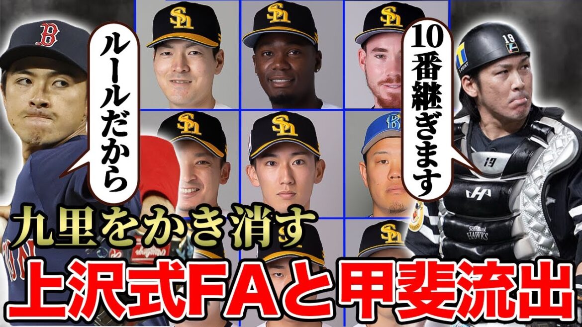 【これはさすがに…】上沢直之がまさかのソフトバンクへ移籍決定… 爆速で甲斐拓哉の人的補償プロテクトを考えてみた【ソフトバンク】