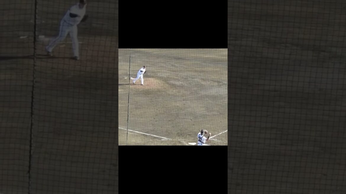 【ジャイアンツ】馬場皐輔の投球フォーム2024年4月16日 イースタンリーグ読売ジャイアンツ 対 日本ハムファイターズ