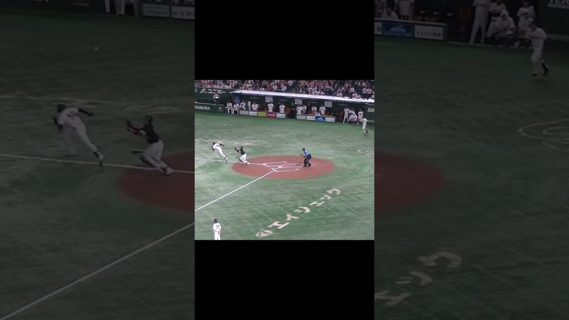 【阿部采配】物議を醸すことになるオコエ瑠偉の無死一、三塁でのセーフティスクイズ失敗（2024年5月28日 読売ジャイアンツ対 福岡ソフトバンクホークス）