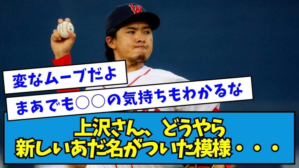 【草】上沢さん、どうやら新しいあだ名がついた模様・・・【なんJ反応】