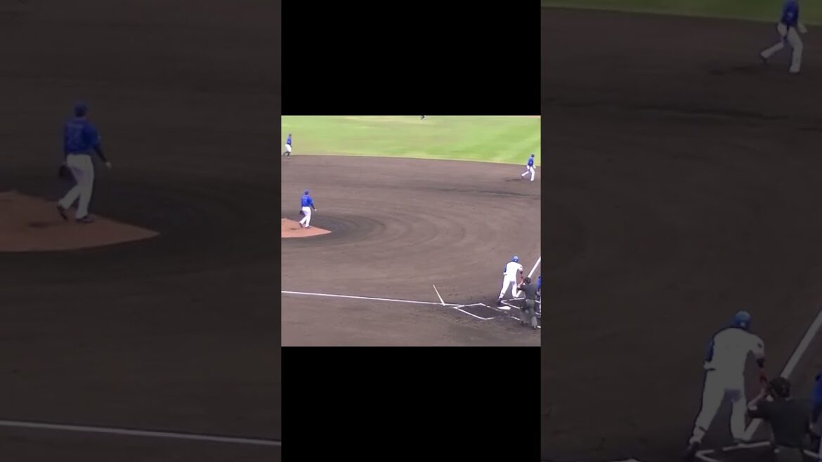 スライディングキャッチ！大田泰示ファインプレー（2024年4月23日 日本ハムファイターズ対 横浜DeNAベイスターズ 2軍） #大田泰示