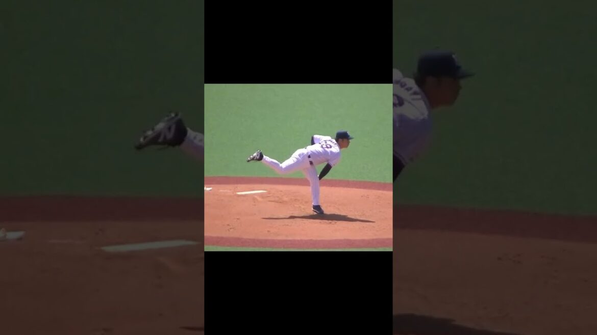 【スワローズ】小川泰弘の投球フォーム2024年4月19日