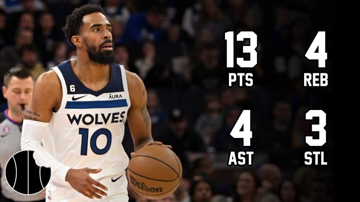 Mike Conley Highlights | Warriors vs. Timberwolves | 6th Dec 2024