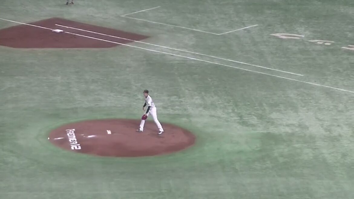 カスティーヨを三振に仕留める才木浩人【2024年11月22日 日本 対ベネズエラ】