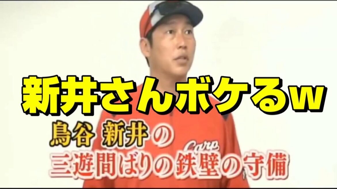 広島カープ 新井監督が鳥谷・能見にボケるｗｗ