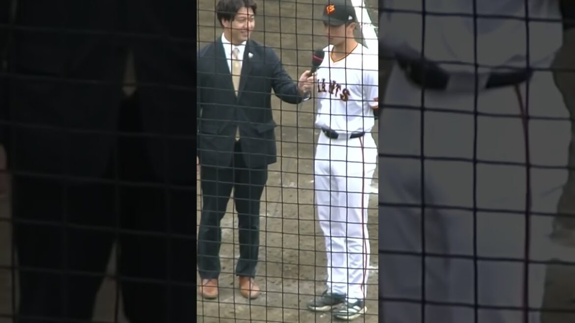 巨人 #直江大輔 反省しきりのヒーローインタビュー③（2024年4月18日  読売ジャイアンツ対 日本ハムファイターズ 2軍）