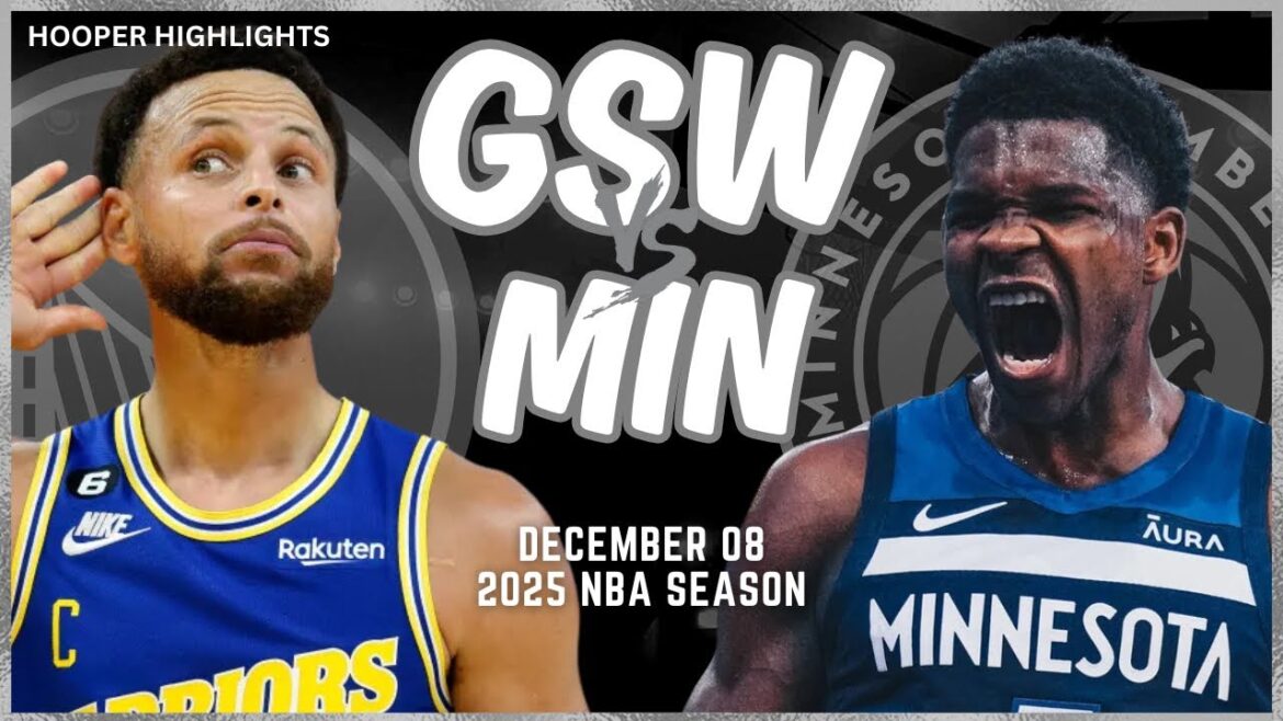 Golden State Warriors vs Minnesota Timberwolves Full Game Highlights | Dec 8 | 2025 NBA Season