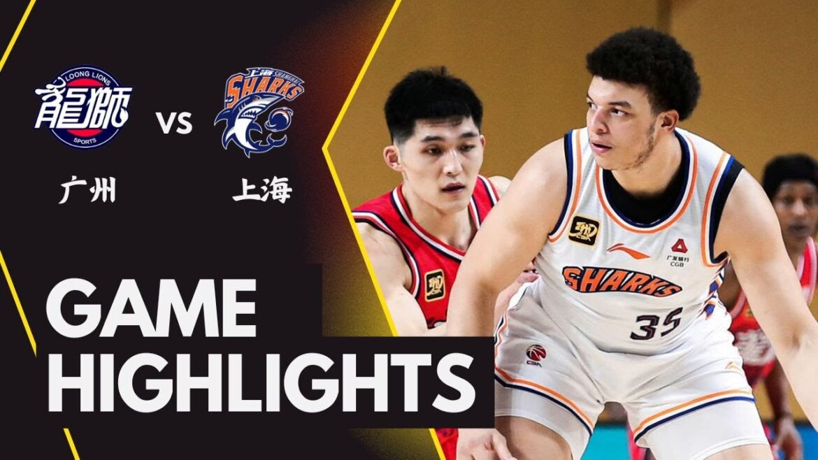 Kenneth Lofton, Jr 35pts, 15reb, 8ast | Guangzhou VS Shanghai | CBA Game Highlights | Dec 16, 2024