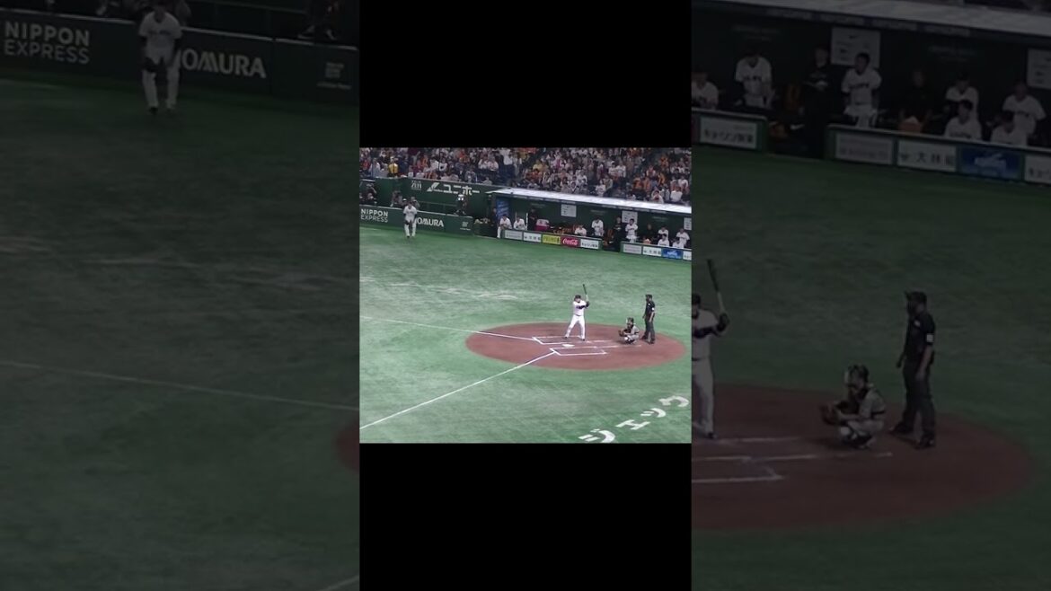 丸佳浩を三振にとる桐敷拓馬【 読売ジャイアンツ対 阪神タイガース2024年3月30日】