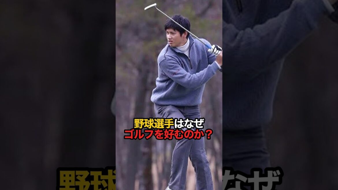 野球選手はなぜゴルフを好むのか？#sports #shorts #プロ野球 #野球 #やきゅスト