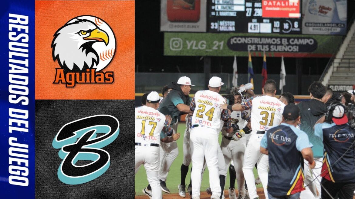 Resumen del juego Águilas del Zulia vs Bravos de Margarita