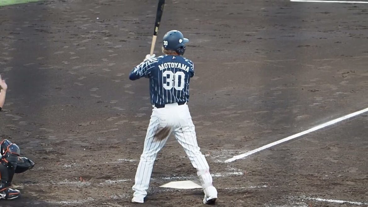 2024.08.25 読売-埼玉西武 #元山飛優 打席シーン (ジャイアンツ球場)