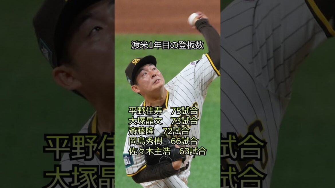 松井裕樹メジャーで酷使される。 #野球速報 #野球