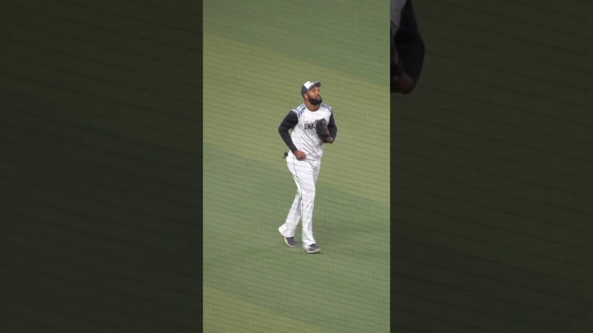 ドミンゴ サンタナ DOMINGO SANTANA　２年連続３割越えの稀有な優良助っ人　#東京ヤクルトスワローズ #shorts