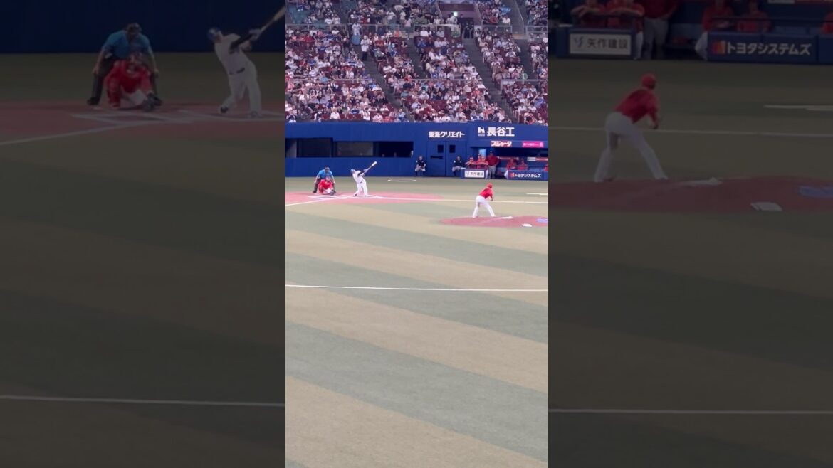 細川💫フルスイング🔥 ナゴヤドーム2024.7.7 広島戦2-1サヨナラ勝ち🥰カリステ先制点・板山サヨナラヒット🌈 #ブルーサマーフェスタ