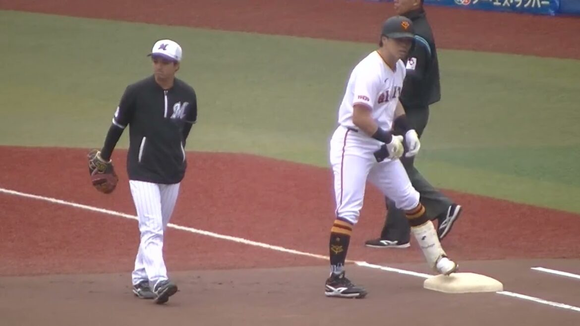 【合同トライアウト】ジャイアンツ菊田拡和がレフトへヒットを放つ2024年プロ野球12球団合同トライアウト11月14日