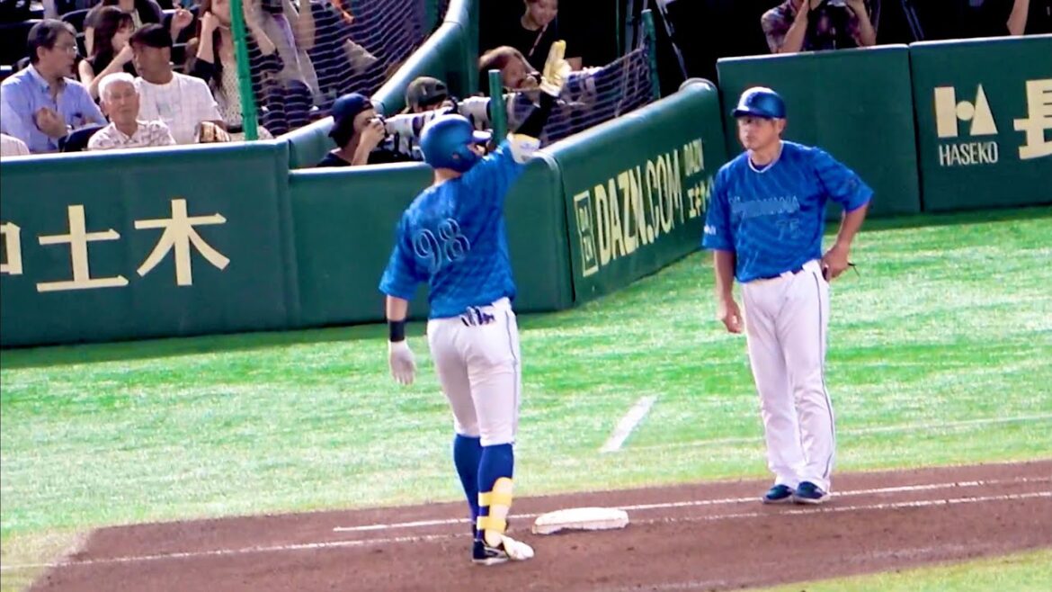 3連打で、京田陽太の同点タイムリー！  横浜DeNAベイスターズ 2024/7/12