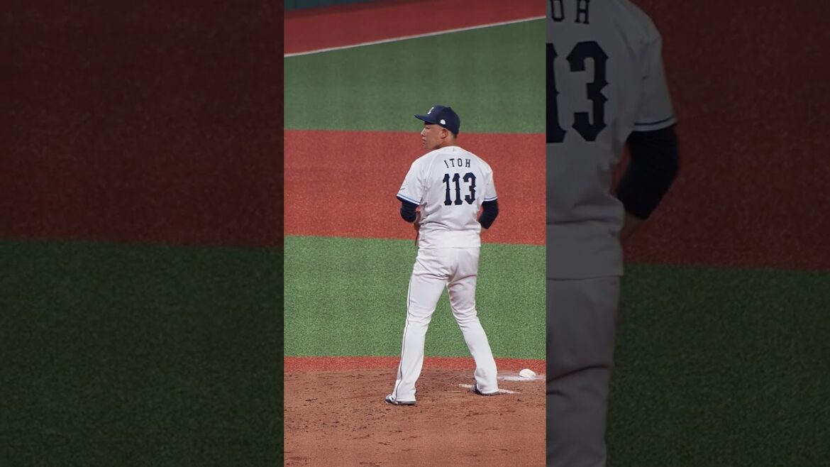 2024.07.02 埼玉西武-北海道日本ハム(ベルーナドーム) 伊藤翔 投球シーン #プロ野球 #seibulions