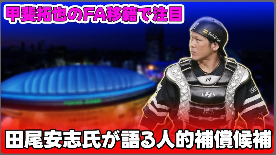 【野球】「甲斐拓也のFA移籍で注目！田尾安志氏が語る人的補償候補・小林誠司の可能性とは？」 #甲斐拓也, #小林誠司, #田尾安志