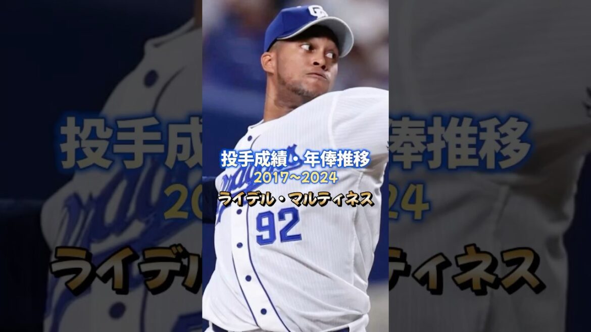 ライデル・マルティネス #プロ野球 #巨人 #中日ドラゴンズ