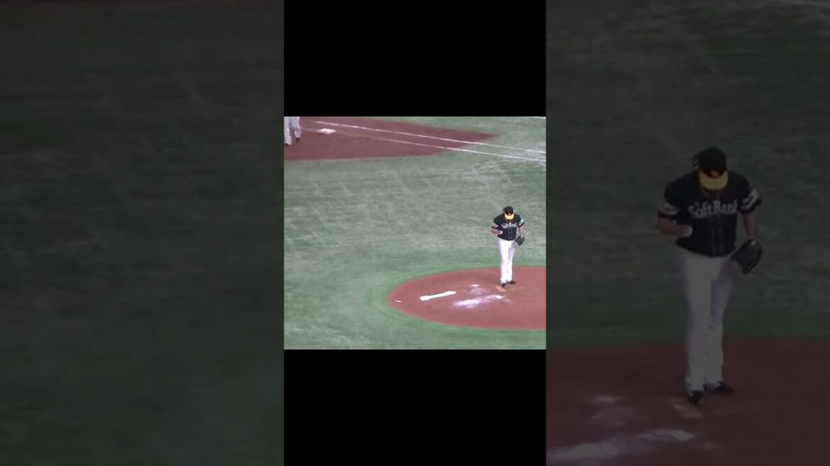 【野球選手フォーム集】ロベルト・オスナの投球フォーム（2024年5月28日 読売ジャイアンツ対 福岡ソフトバンクホークス）