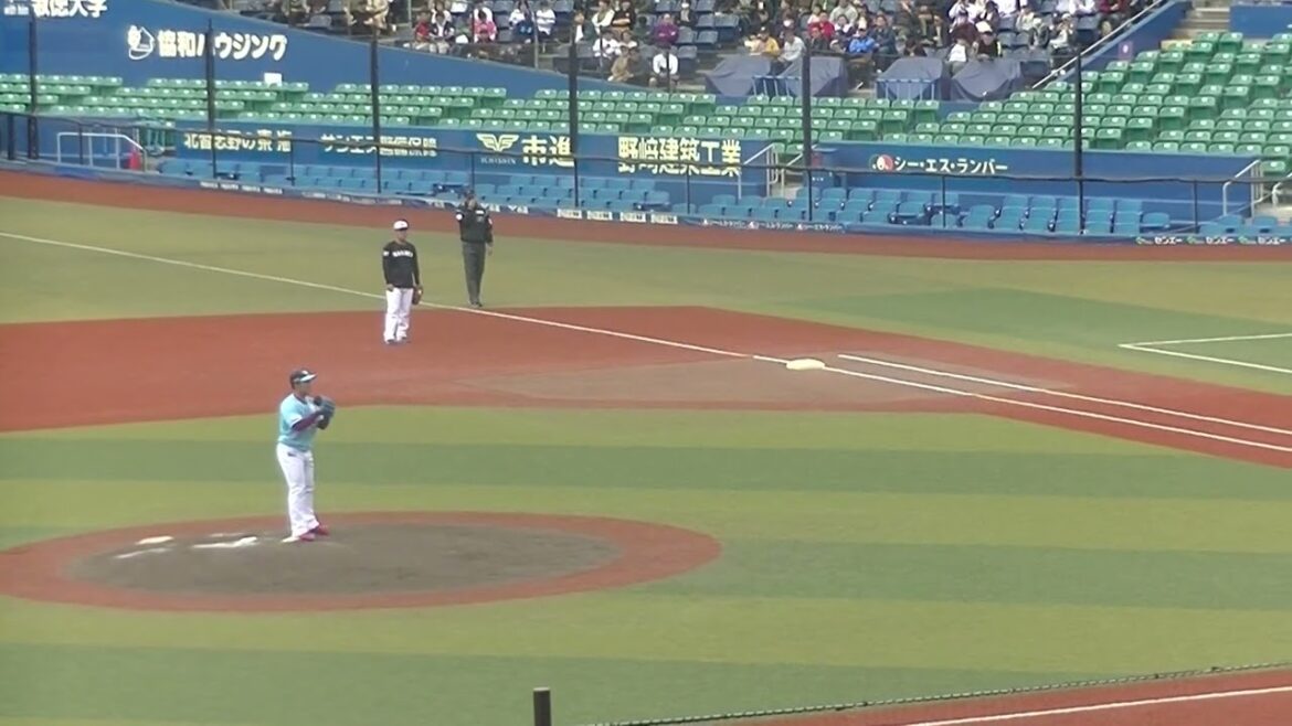 【合同トライアウト】イーグルス吉川雄大〜二刀流の小林珠維を三振に仕留める 2024年プロ野球12球団合同トライアウト11月14日