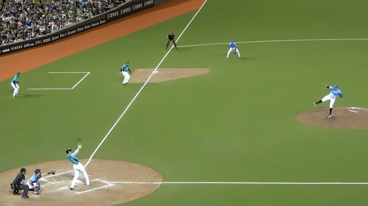 滿壘2分差，富藍戈Enderson FRANCO 三振魔鷹Steven MOYA 救援成功⚾大巨蛋2024/5/26台鋼雄鷹vs富邦悍將