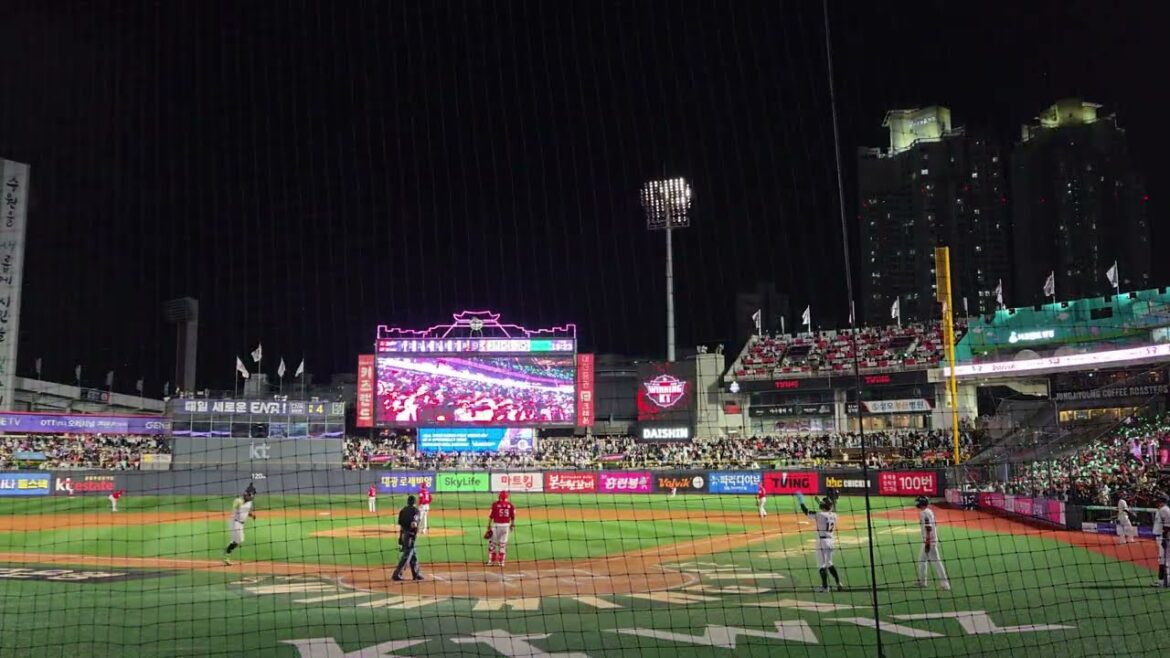 20241001-KT위즈 SSG랜더스 5위결정전 타이브레이커 로하스 홈런장면(괴성주의) #케이티위즈  #타이브레이크 #ssg랜더스