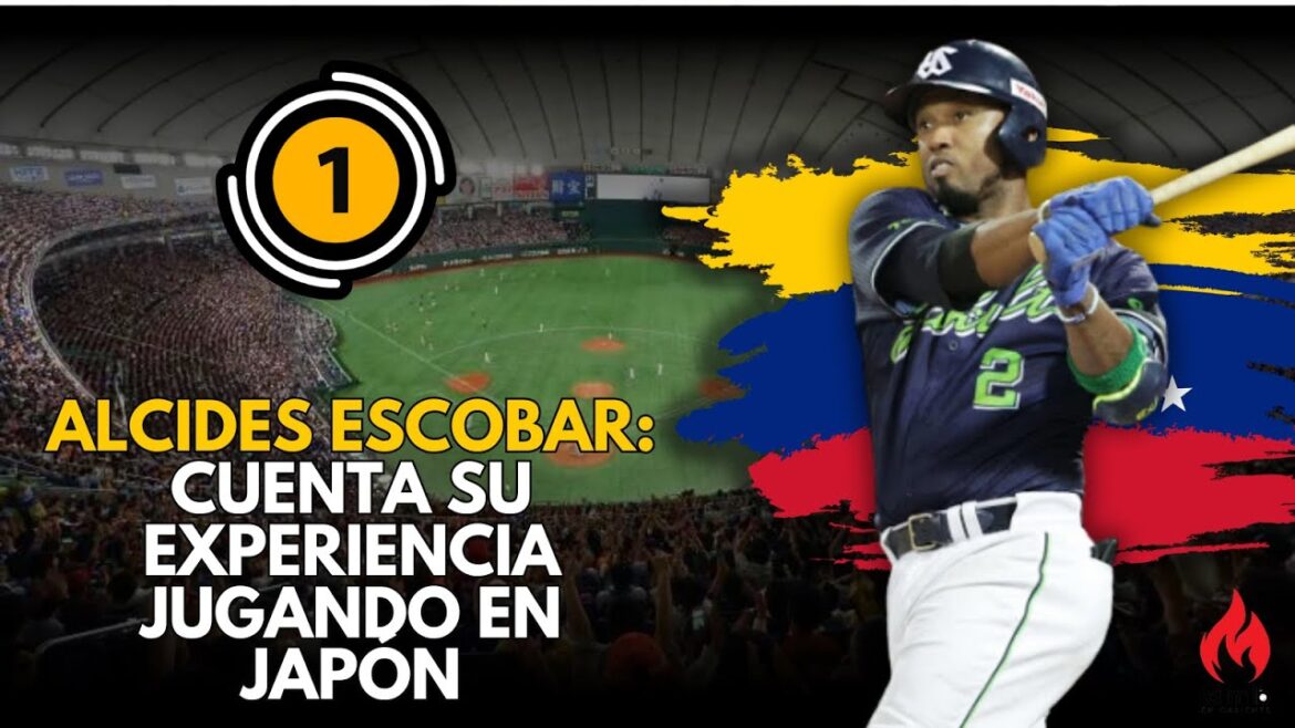 ALCIDES ESCOBAR: ¿Cómo es jugar beisbol profesional en JAPÓN?