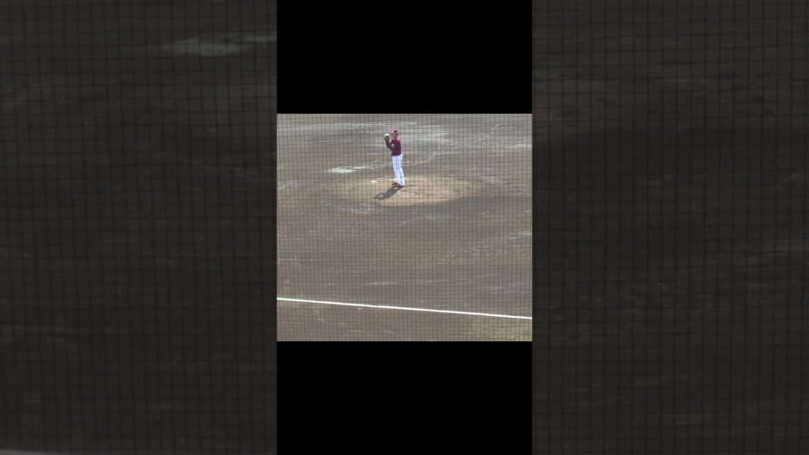 【楽天】瀧中瞭太ピッチングフォーム［ 読売ジャイアンツ対 東北楽天ゴールデンイーグルス 2024年3月16日］ #野球 #baseball