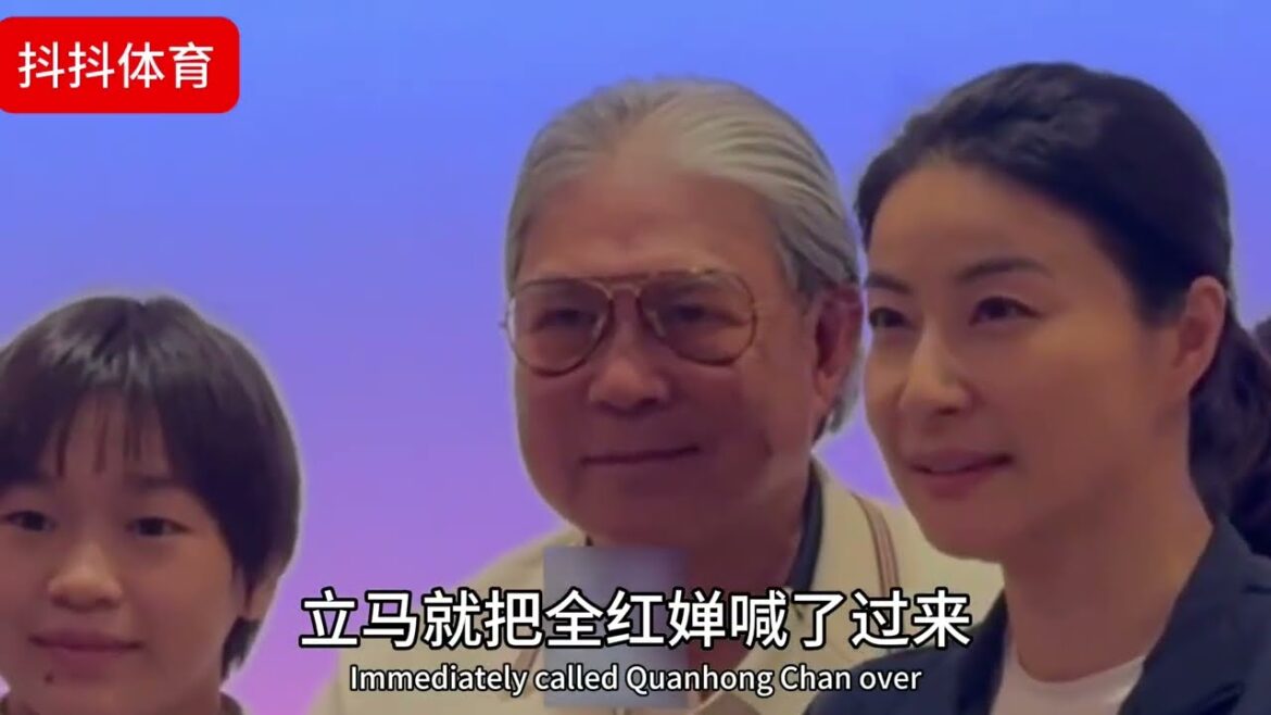 霍家有多喜歡全紅嬋弱到沒有任何背景，强到沒有任何對手霍震霆老爺子也有有趣瞬間#全紅嬋#霍震霆#正能量#郭晶晶