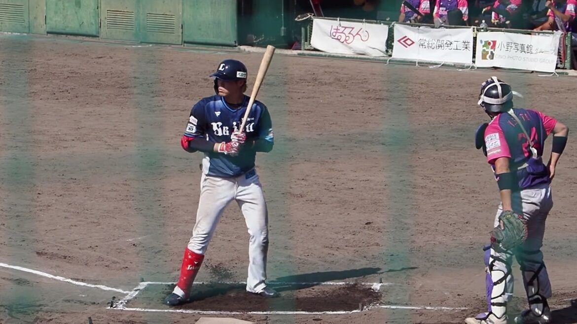 2024.05.04 BC茨城-埼玉西武(ヨシダスタジアム) 高木渉 打席シーン 2024.05.04 BC茨城-埼玉西武(ヨシダスタジアム) 高木渉 打席シーン