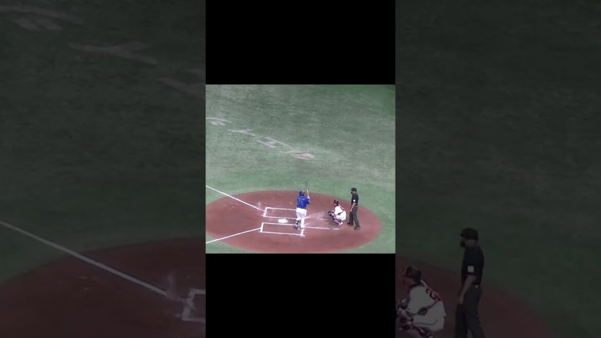 宮崎敏郎を三振にとる戸郷翔征のフォーク【 読売ジャイアンツ対 横浜DeNAベイスターズ2024年4月5日】