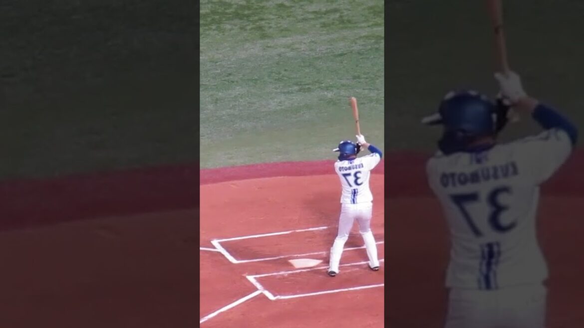 左右反転 楠本泰史が右打者だったら（横浜DeNAベイスターズ 対 阪神タイガース2023年9月29日）