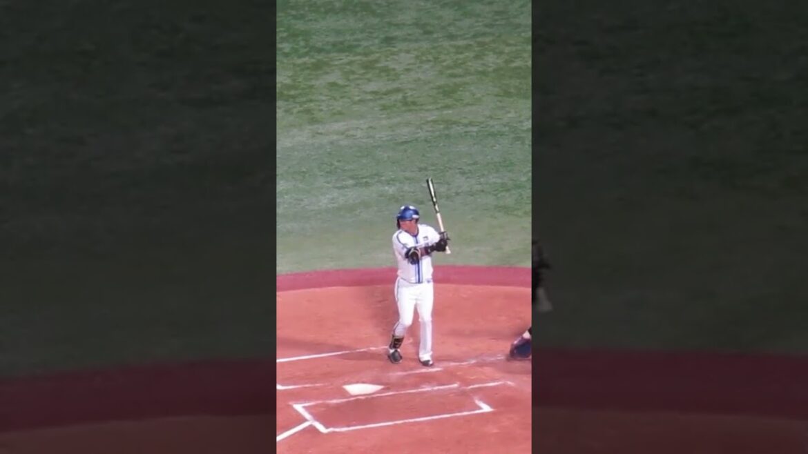 左右反転 蝦名達夫が左打者だったら（横浜DeNAベイスターズ 対 阪神タイガース2023年9月29日）