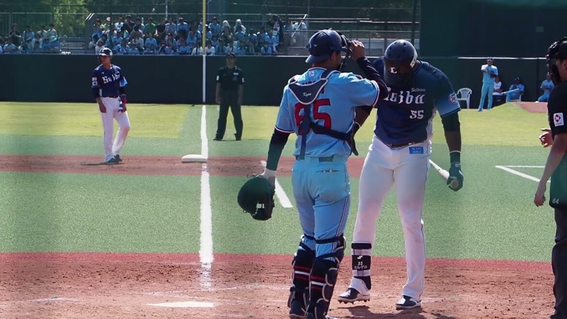 2024.05.25 東京ヤクルト-埼玉西武(ヤクルト戸田) コルデロ 打席シーン