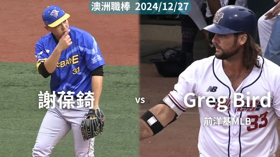 謝葆錡 vs Greg Bird(洋基) KK⚾澳職2024/12/27