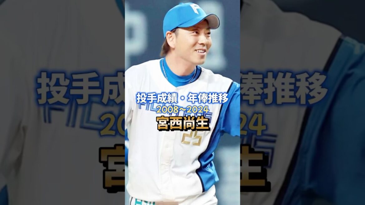 宮西尚生 投手成績・年俸推移 #プロ野球 #宮西尚生 #日本ハムファイターズ