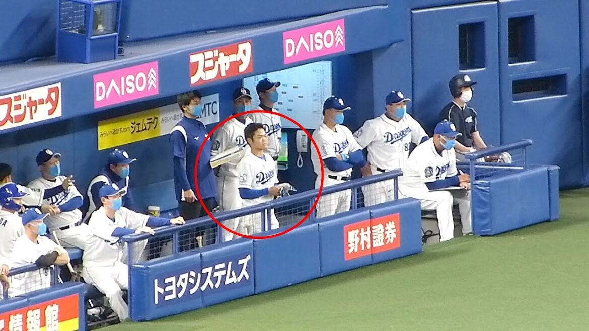 チャンスで凡退した根尾昂 その後…。【中日ドラゴンズ 2021 プロ野球】 チャンスで凡退した根尾昂 その後…。【中日ドラゴンズ 2021 プロ野球】