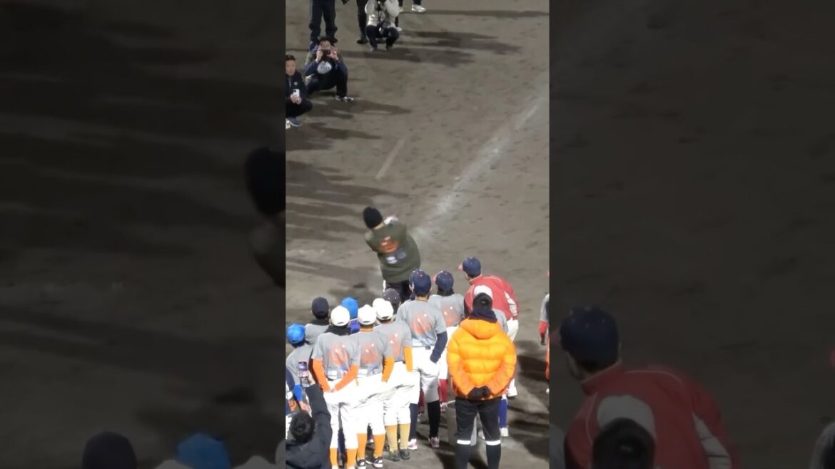 地元堺の夜空にホームランを放つ森友哉！