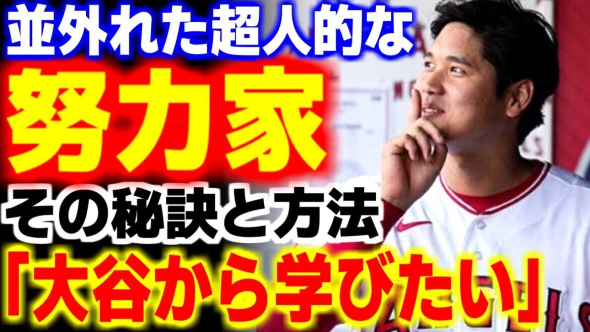 「我々は彼から学ばなければいけない」大谷翔平の並外れた●●に同僚達も大絶賛!!【海外の反応/メジャーリーグ/MLB】 「我々は彼から学ばなければいけない」大谷翔平の並外れた●●に同僚達も大絶賛!!【海外の反応/メジャーリーグ/MLB】