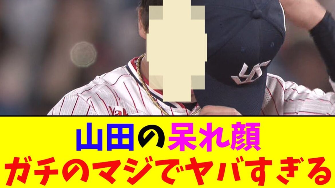 ヤクルト・山田哲人のあきれ顔がガチのマジでヤバすぎるとなんj民とプロ野球ファンの間で話題に【なんJ反応集】
