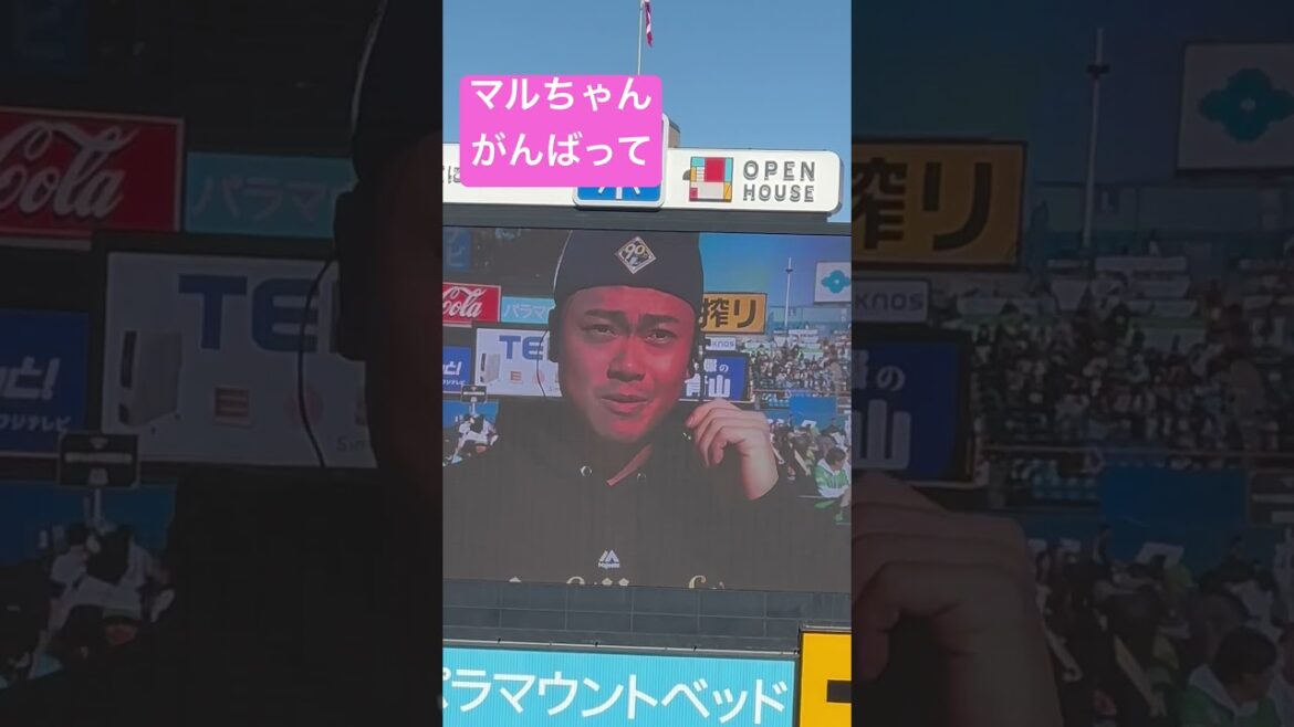 丸山和郁選手がんばって！ヤクルトスワローズ