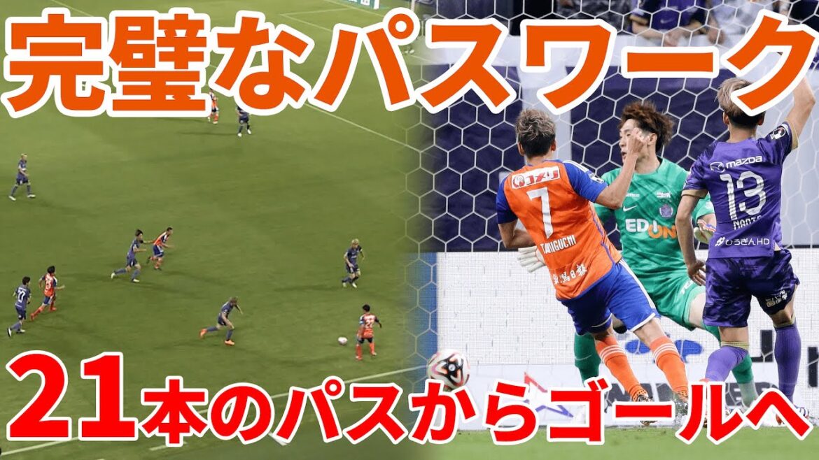 【圧倒的なボール支配】ビルドアップのお手本！アルビレックス新潟、全員で奪った美しすぎるゴール