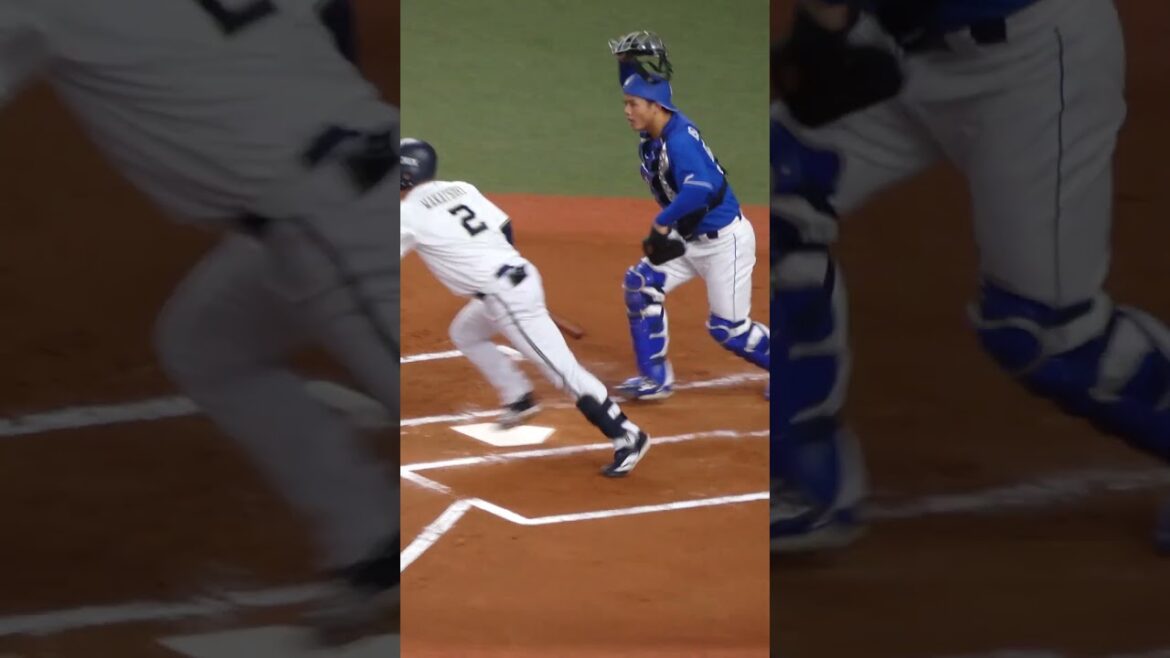 若月 健矢　1試合で２度の送りバント見事に決める　#オリックスバファローズ #shorts