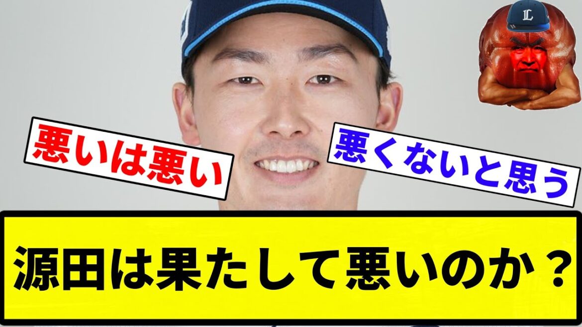 【徹底討論】源田は果たして悪いのか？【プロ野球反応集】【2chスレ】【なんG】