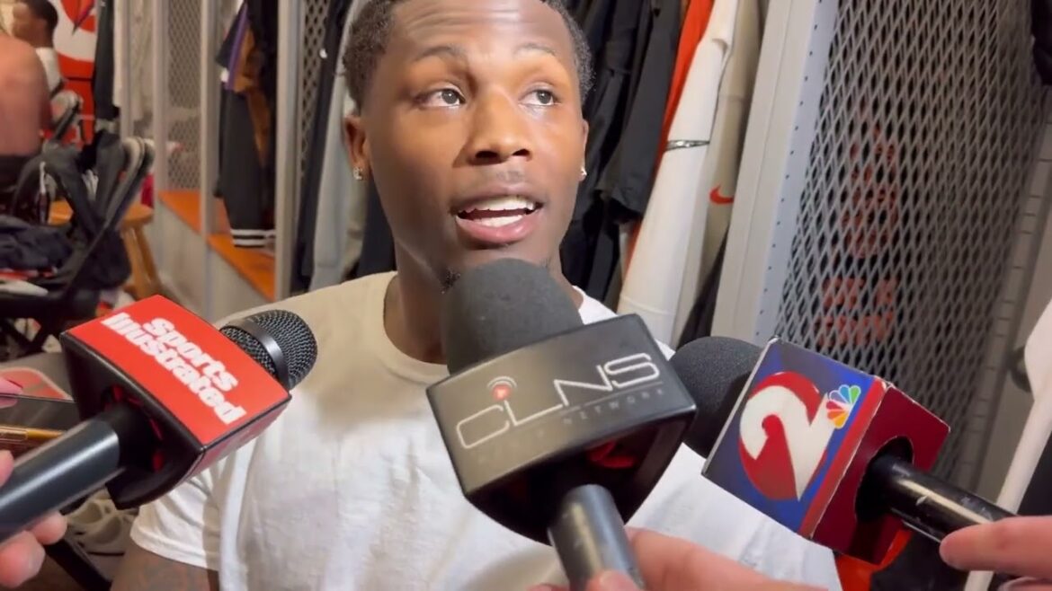 Tee Higgins says he can’t wait to work with rookie Jermaine Burton